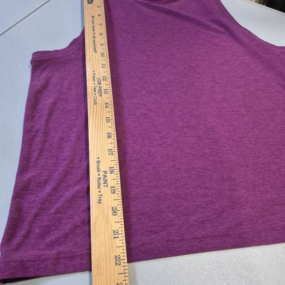 Beyond Yoga Top Womens Medium Purple Featherweight‎ Rebalance Spacedye Tank - Picture 8 of 9